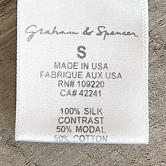 Velvet by Graham & Spencer Silk Sequin Chevron Ikat Blouse S Sheer Boho USA Made - Picture 6 of 9